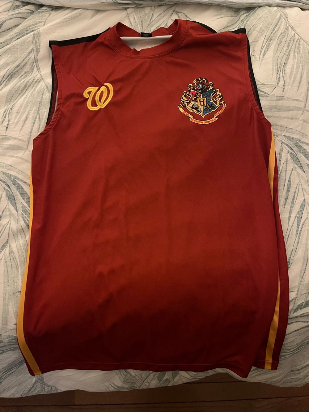 Red Nationals Harry Potter Sleeveless Tanktop Jersey